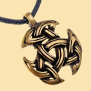 Keltisches Triade-Amulett - Bronze